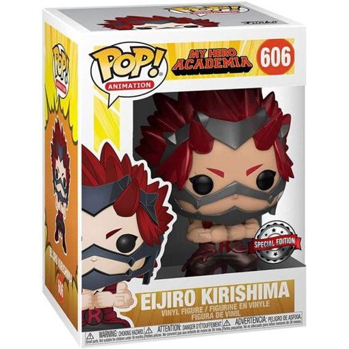Picture of Funko POP! My Hero Academia Eijiro Kirishima Metallic Spec E
